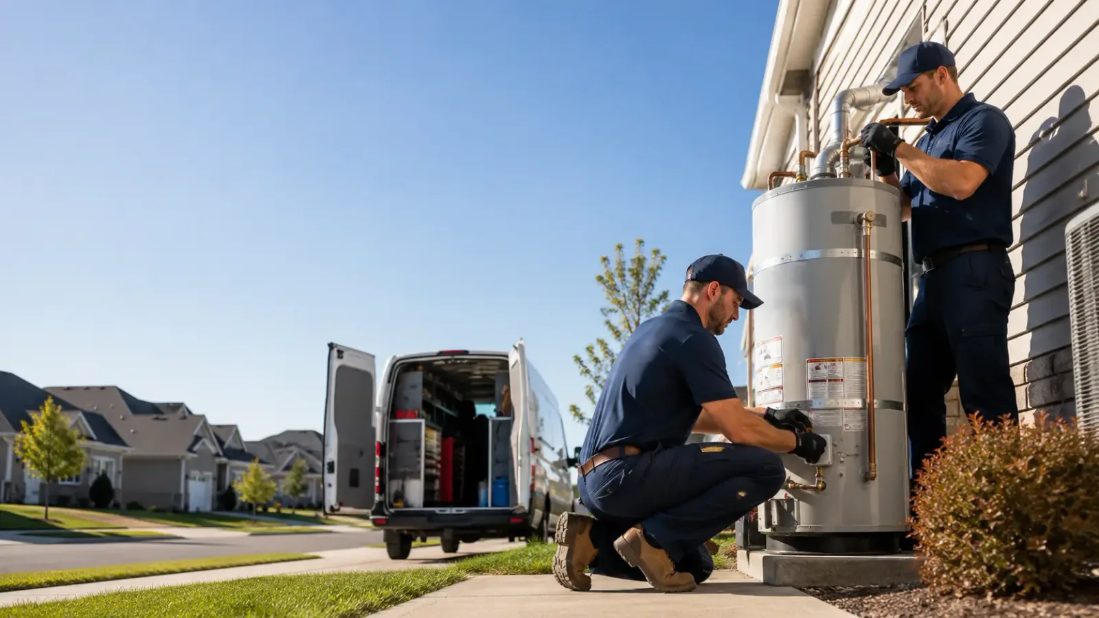 Water Heater Installation in Industry, TX